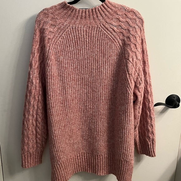 Pink Cable Knit Sweater - Picture 3 of 6